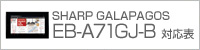 GALAPAGOS EB-A71GJ-B �Ή��\