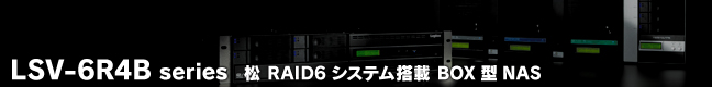 LSV-6R4B series   RAID6VXe BOX^NAS