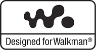 Designed for Walkmanロゴ