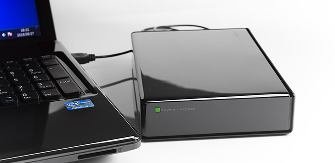 USB3.2 Gen1(USB3.0)で高速転送