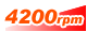 4200rpm