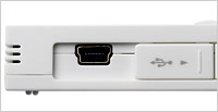 製品写真 USBポート部