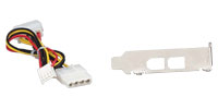 製品写真 Low Profile PCIバス用スロットカバー