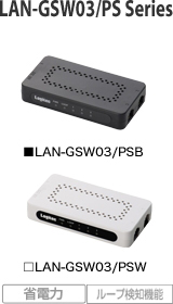 LAN-GSW03/PS Series