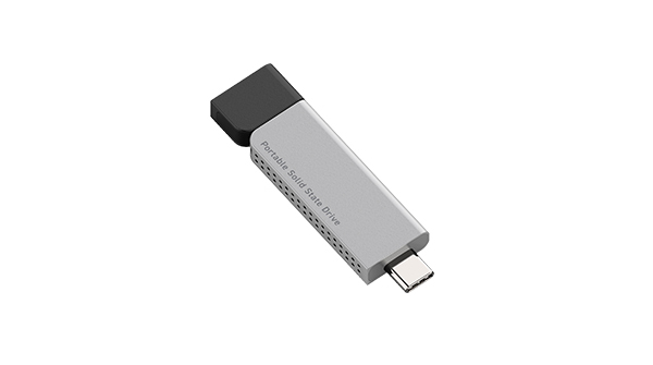 超小型設計で隣のUSBポートに干渉しないスリムなスティック型SSDに大容量2TBモデルを追加ラインナップ!