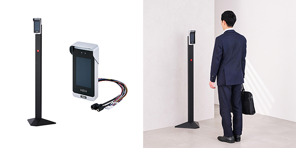 <顔認証コネクトデバイスII「LTC-FPT50/IP」の外観・利用イメージ>