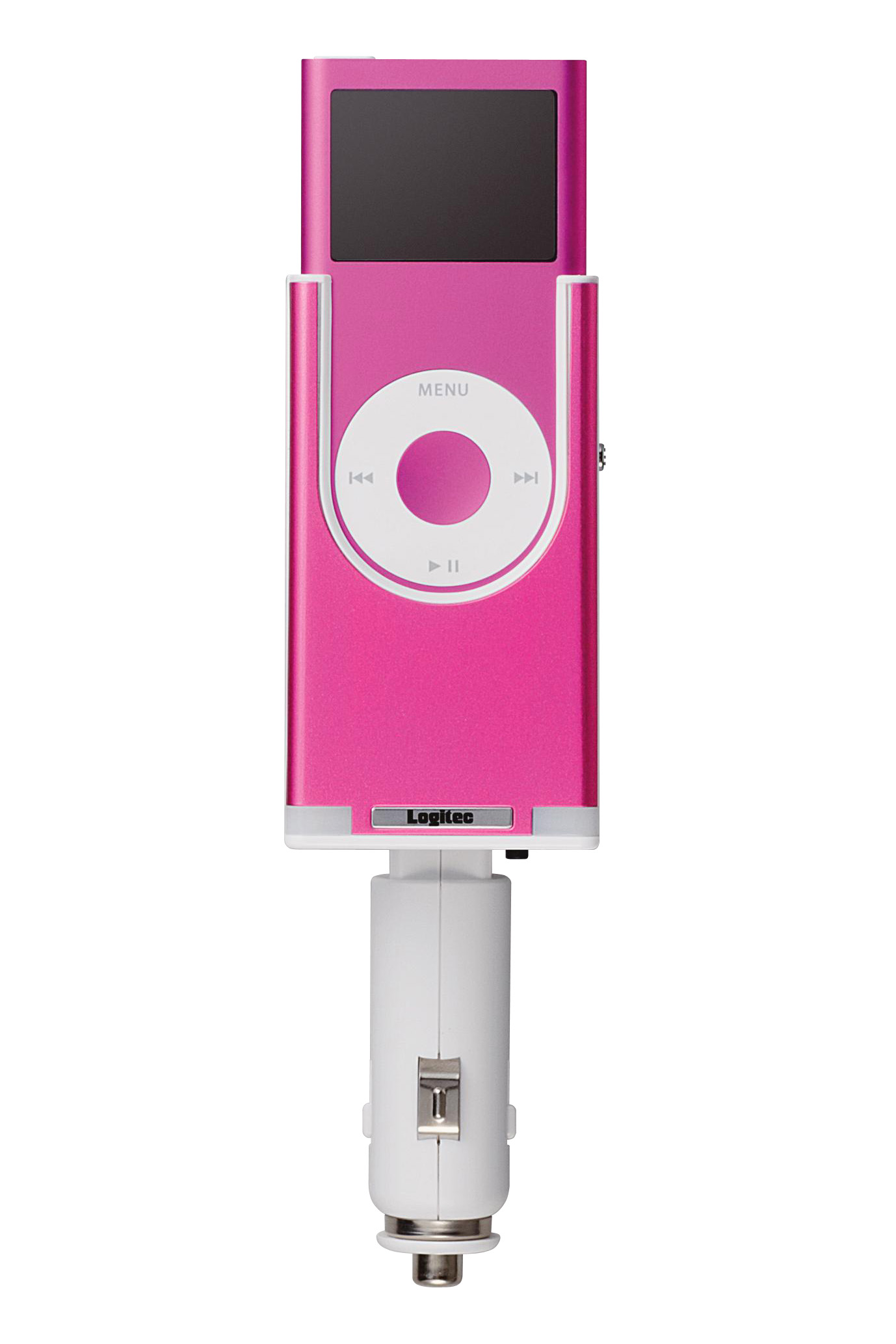 ロジテック プレスリリース - iPod nano 2nd generation（aluminum）専用 車載用FMトランスミッター -  LAT-FMN02Gシリーズ