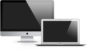 iMacやMacbookでもご使用可能です。