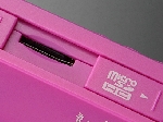 microSD SDHCカード対応