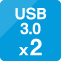 USB3.0×3
