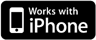 Works with iPhoneロゴ