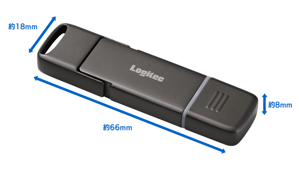 ロジテック 外付けポータブルSSD｜スマホのデータ保存に対応 バックアップで安心