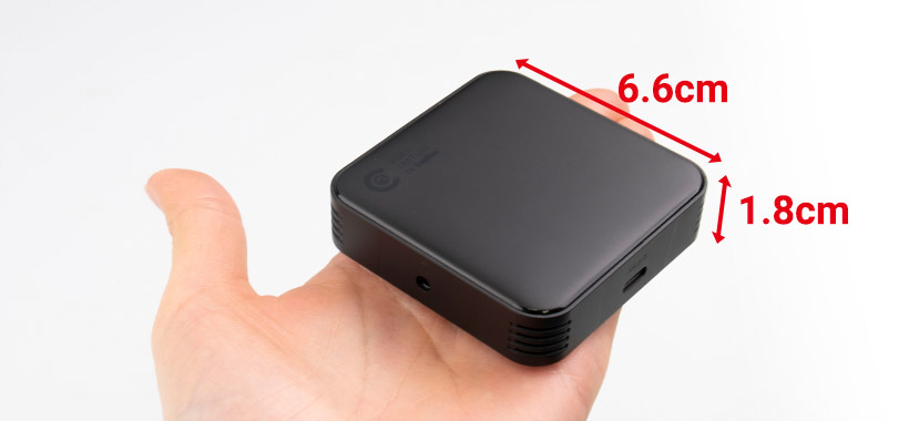 縦横わずか6.6cm!コンパクトなビデオキャプチャー