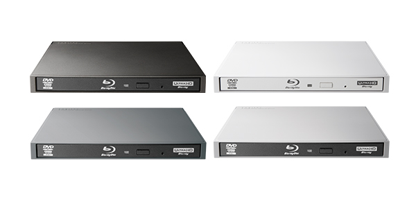 超薄型・超軽量のポータブルブルーレイドライブWindows向け、Mac向け 2シリーズを新発売